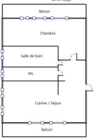 1 Bed Apt