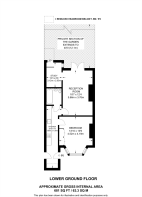 Floorplan area for info only, not for £/sq. ft valuation