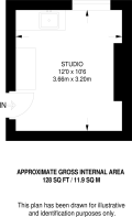 Floorplan area for info only, not for Â£/sq. ft valuation