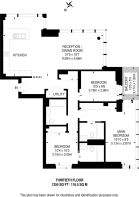 Floorplan area for info only, not for £/sq. ft valuation