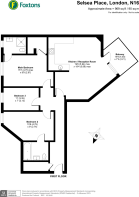 Floorplan area for info only, not for Â£/sq. ft valuation