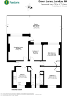 Floorplan area for info only, not for £/sq. ft valuation