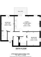 Floorplan area for info only, not for £/sq. ft valuation