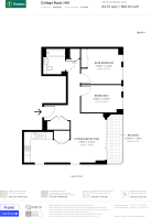 Floorplan area for info only, not for £/sq. ft valuation