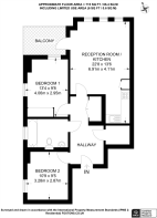 Floorplan area for info only, not for £/sq. ft valuation