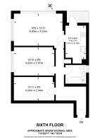 Floorplan area for info only, not for £/sq. ft valuation