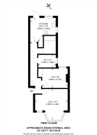 Floorplan area for info only, not for £/sq. ft valuation