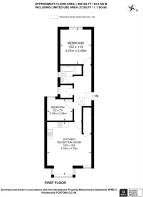 Floorplan area for info only, not for £/sq. ft valuation