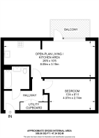 Floorplan area for info only, not for Â£/sq. ft valuation