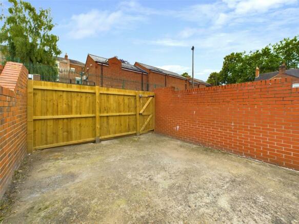 Rear Courtyard