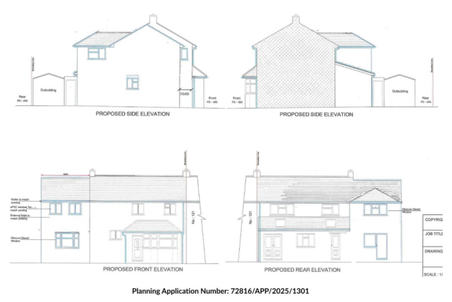Planning Application Number: 72816/APP/2025/1301