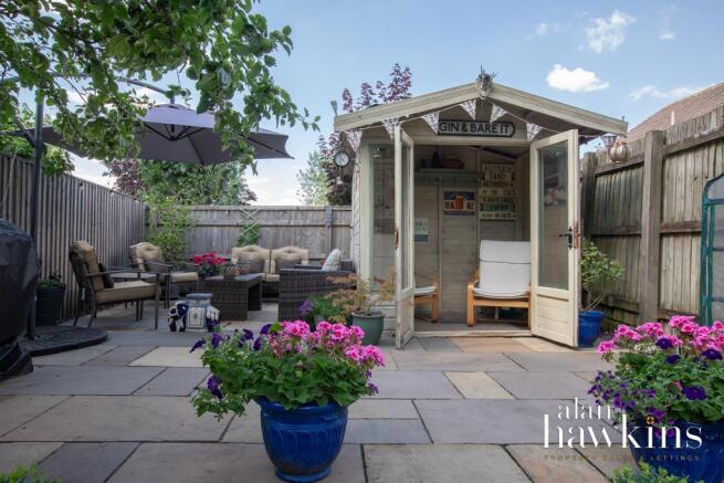 Rear Patio
