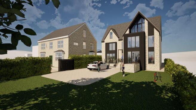 Front elevation - Beverley Lodge 5a Kingfield Road