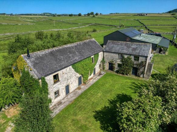 Saxton Mee Peak District Holiday Barn drone-0023.j
