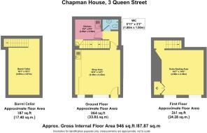 Chapman House Floor Plan with out potential rental