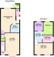 117 Dragon Lane, Newbold Verdon - all floors.JPG