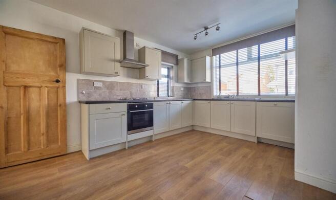 Dining/kitchen to front