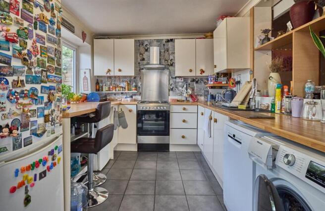 Fitted breakfast kitchen to rear