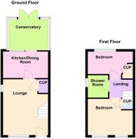 51 King Richards Hill, Earl Shilton - all floors.J