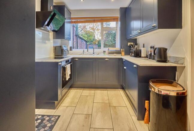 Refitted kitchen to rear