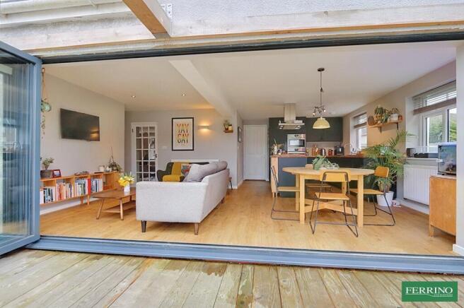 Open Living/Kitchen/Dining 