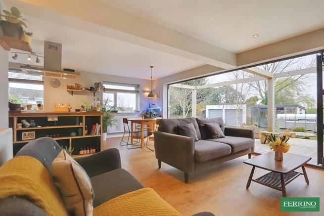 Open Living/Kitchen/Dining 