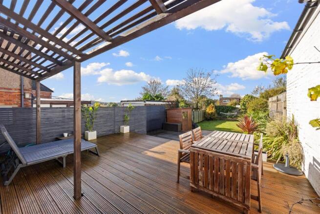 Rear Decked Area