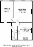 First Floor Flat Floorplan