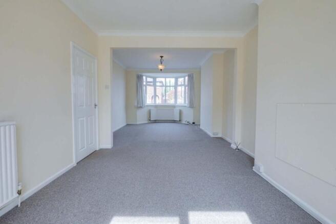 Through Lounge Dining Room