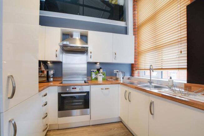 Open Plan Fitted Living Dining Kitchen
