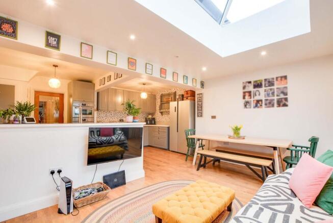 Open Plan Fitted Dining Kitchen