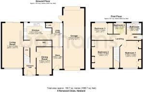 Norwood Close, Hasland - all floors