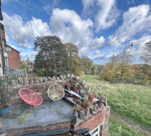 Outside seating area