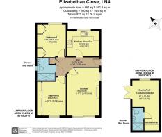 Elizabethan Close 1, Coningsby, DRAFT FLOOR PLANS.