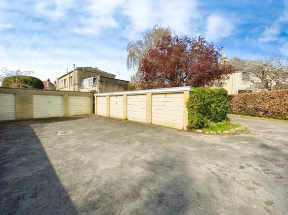 Garage in block