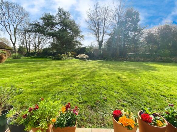 Veranda to garden