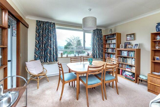 SITTING ROOM DINING AREA AND KITCHEN