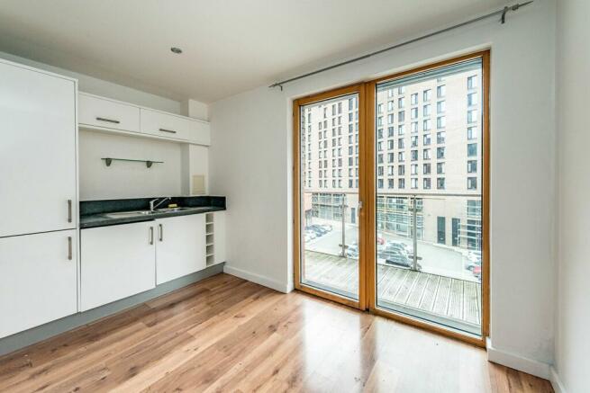 KITCHEN AND SITTING/DINING ROOM