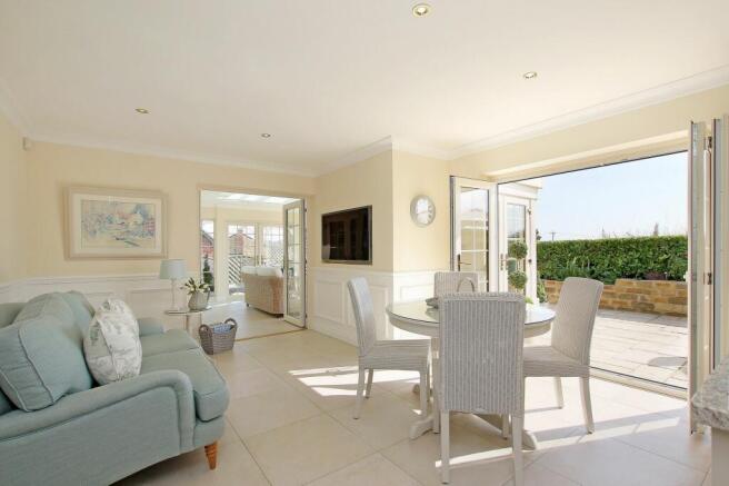 LIVING DINING KITCHEN AND ORANGERY