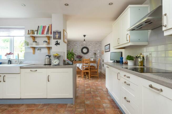 LOUNGE EXTENDED KITCHEN AND GARDEN DINING AREA