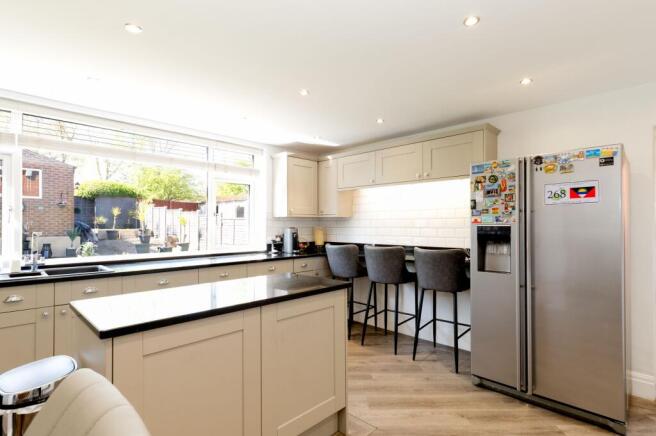 KITCHEN/DINER AND LIVING ROOM