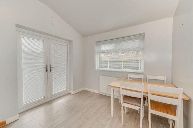 KITCHEN, DINER AND LIVING ROOM