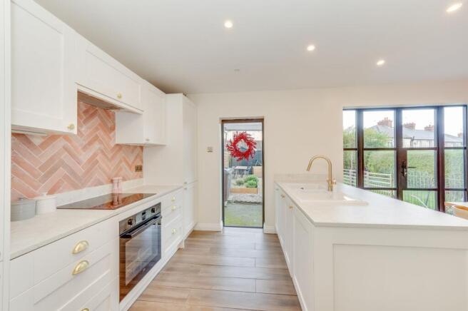 KITCHEN/DINER AND LIVING ROOM