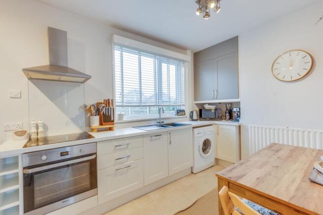 KITCHEN, DINER AND LIVING ROOM