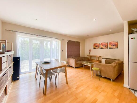 Open plan living are