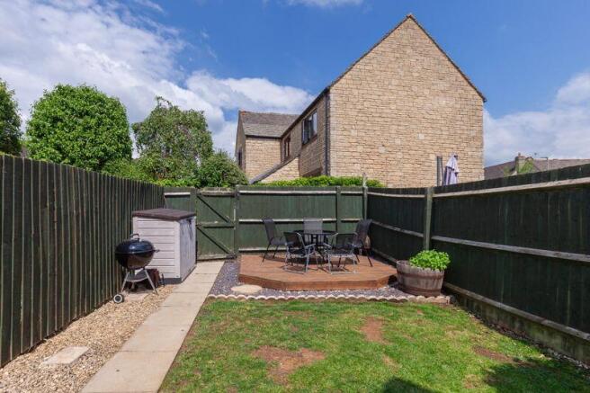 Rear garden