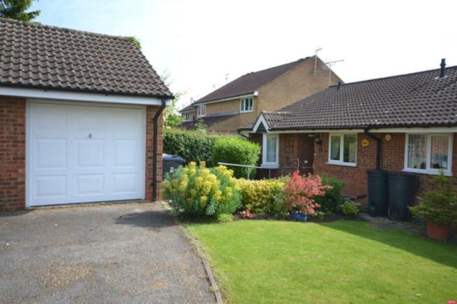 Garage & driveway