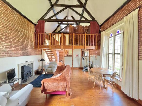Open plan living space