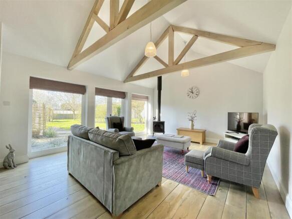 Vaulted Living Room