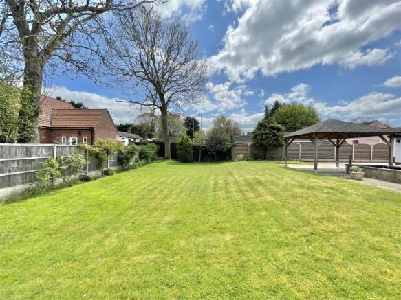 Rear garden